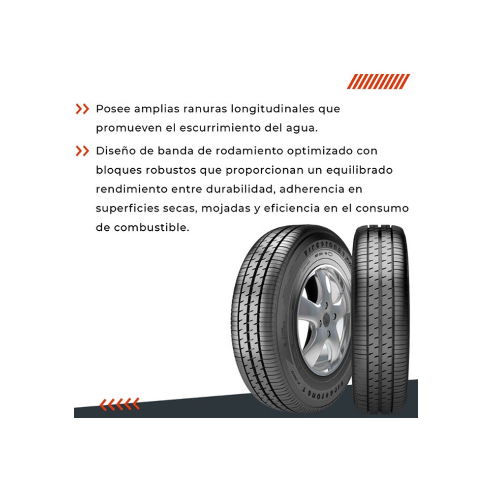 Neumáticos Firestone F-700 175/65 R14 - 82t Gomeria Massio - Imagen 4
