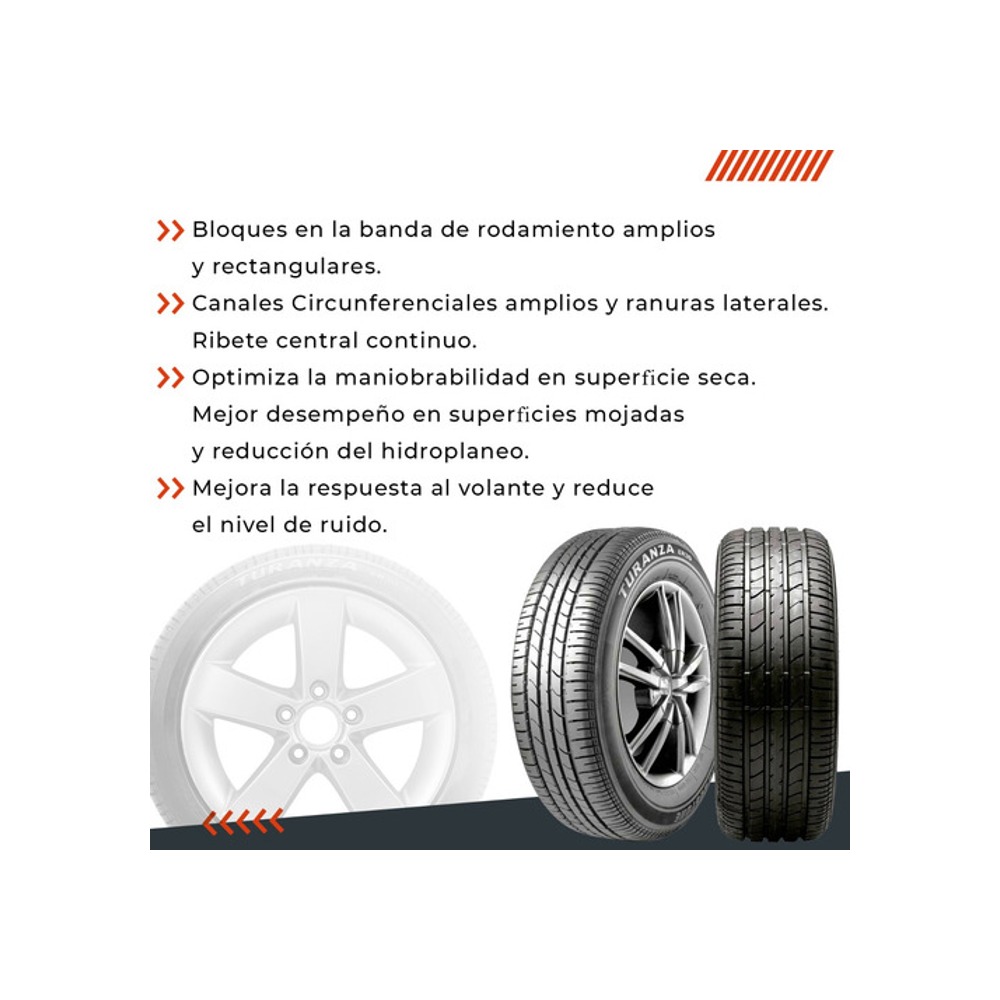 Cubiertas Bridgestone 195/55r15 85 H Turanza Er30 Massio - Imagen 4