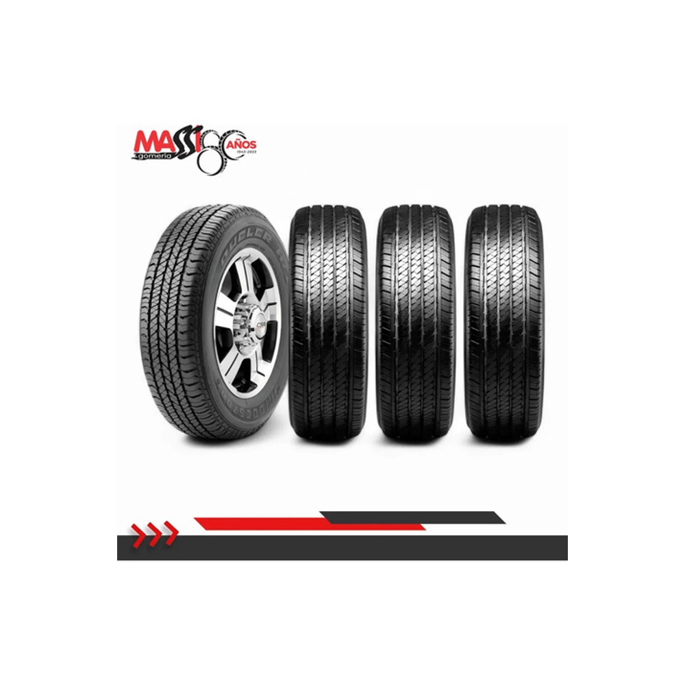 Neumático Bridgestone Dueler H/t 684 Ii P 265/65r17 Massio - Imagen 5